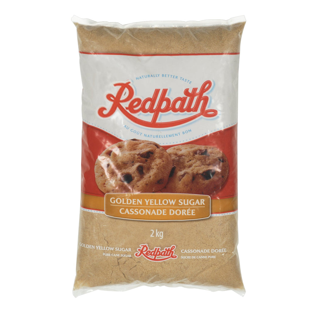 Sugar Brown Golden Yellow - 10 x 2 kg - Red Path - Restaurant and Foodservice Ingredients - Canadian Distribution - Ships Free Within Canada on Orders Above CAD $199-0