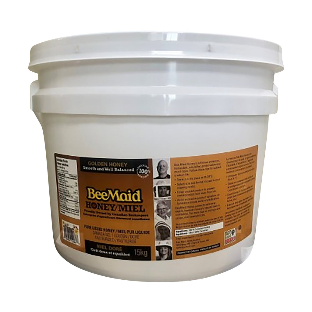 BeeMaid 100% Pure Liquid Honey - 2 x 15 kg - Grocery and Food Items - Canadian Distribution - Ships Free Within Canada on Orders Above CAD $199-0
