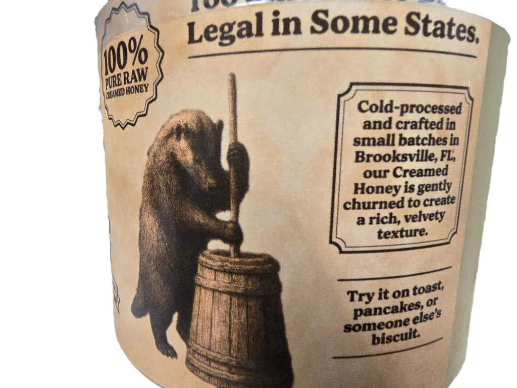 Raw Creamed Honey