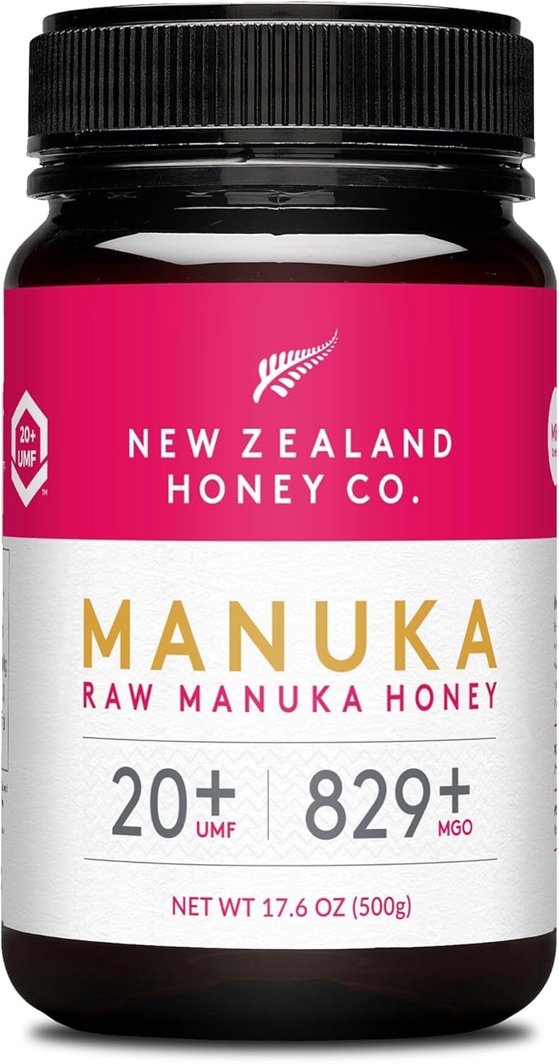 New Zealand Honey Co. – Manuka Honey – UMF 20+ / MGO 829+ – 500 g - Canadian Distribution - Ships Free Within Canada on Orders Above CAD $199-0