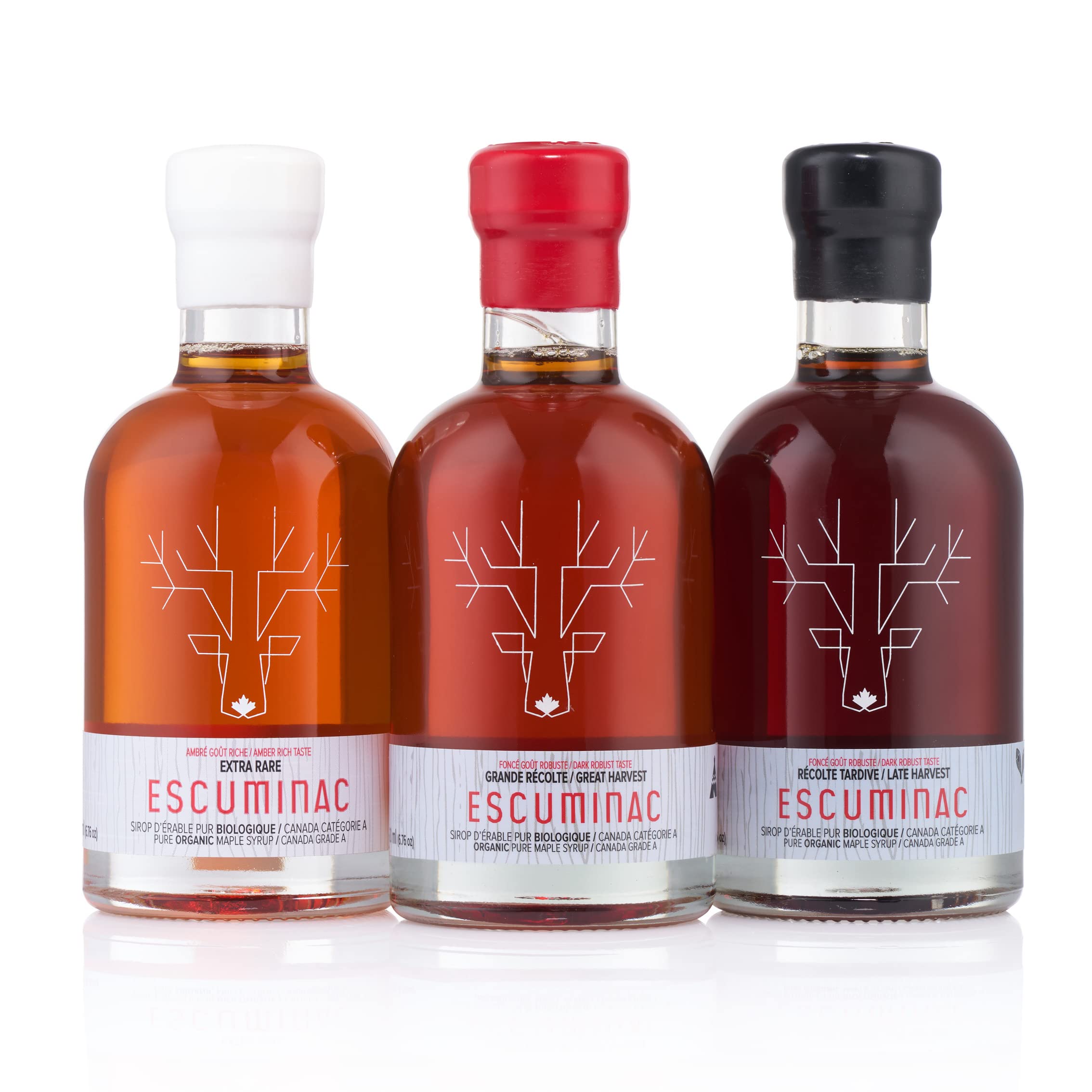 Escuminac – Maple Syrup Gift Set – Amber to Dark