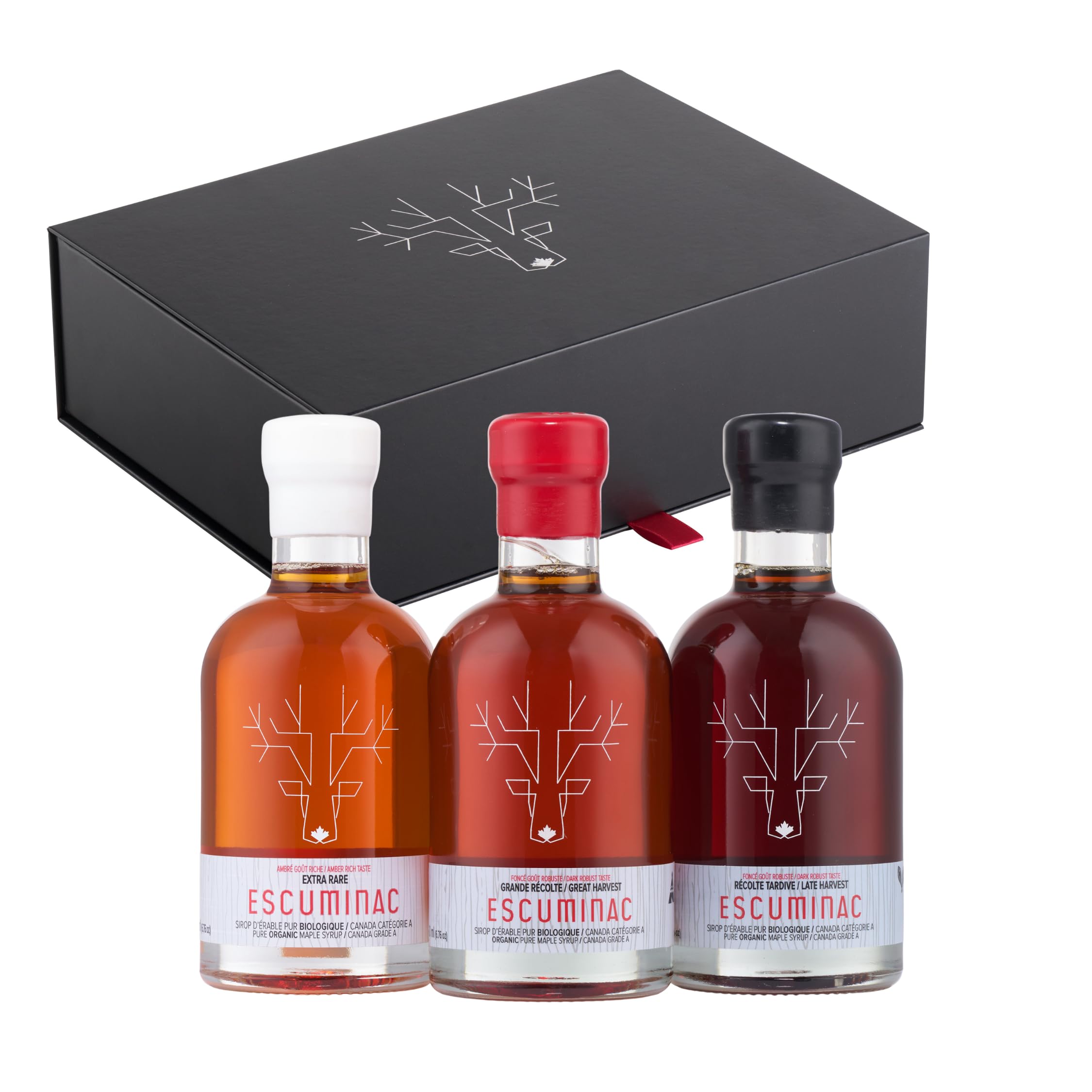 Escuminac – Maple Syrup Gift Set – Amber to Dark