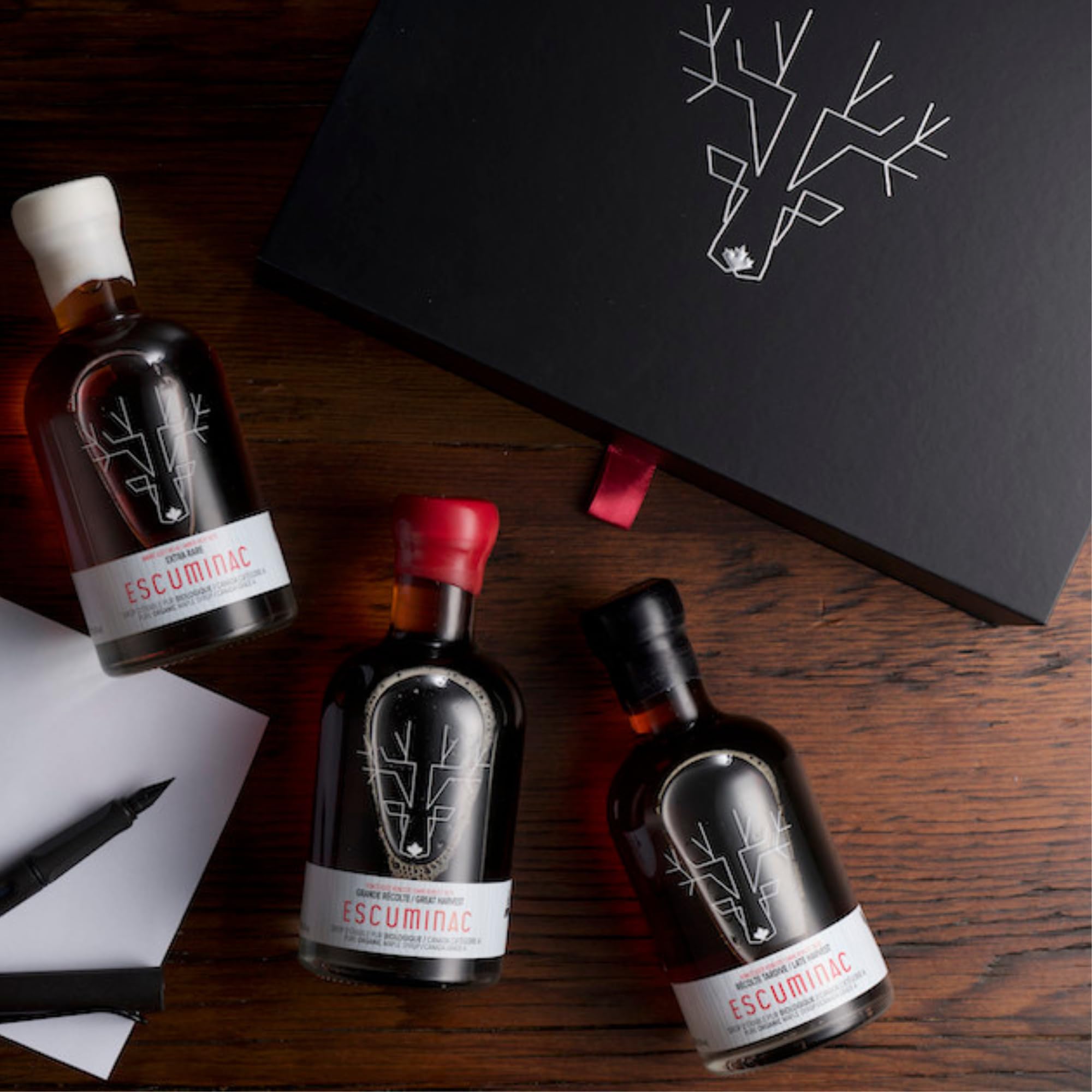 Escuminac – Maple Syrup Gift Set – Amber to Dark