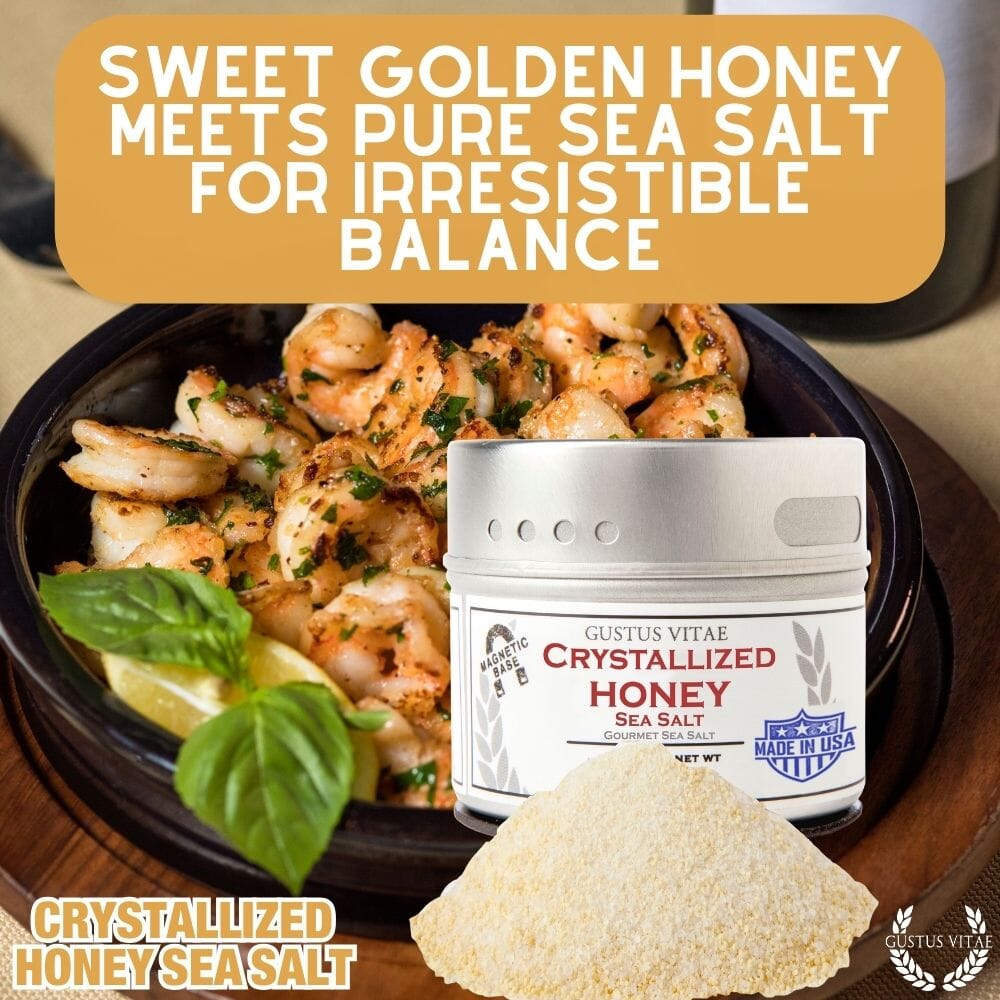 CRYSTALLIZED HONEY SEA SALT