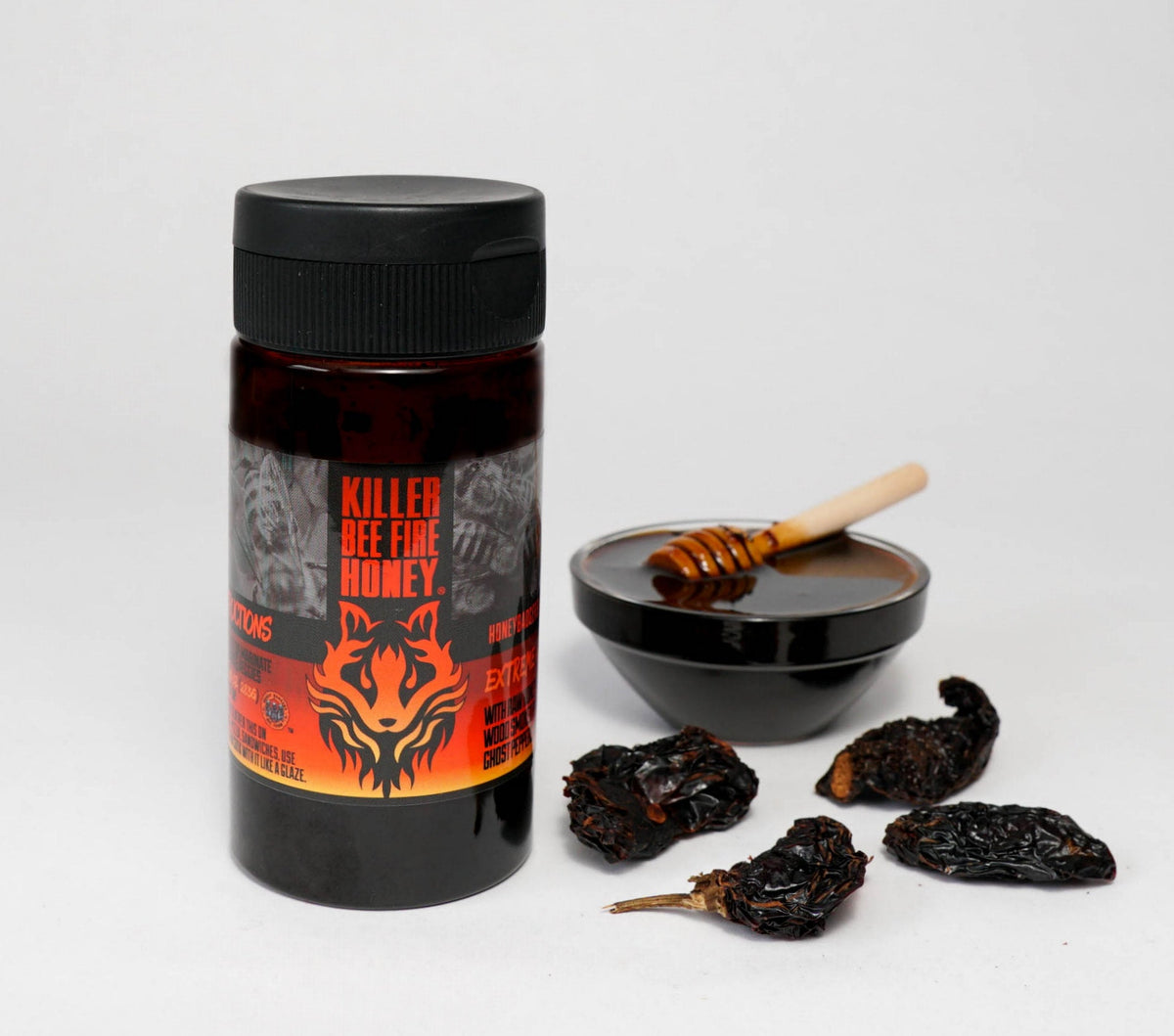 Killer Bee - Fire Honey - All Natural - Hot Honey