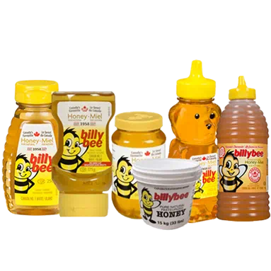 Billy Bee - Pure Natural Honey - Liquid Amber - Foodservice -  1 x 15 KG Pail - Ships Free Within Canada on Orders Above CAD $199-1