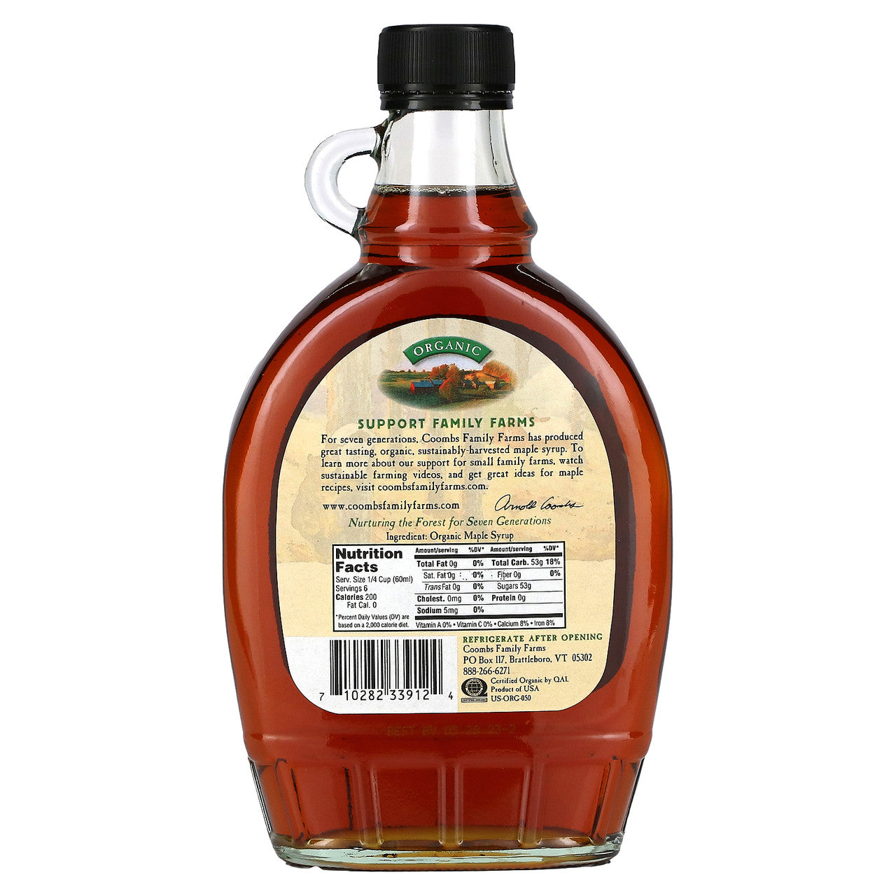 Coombs Maple Syrup A -Bulk-